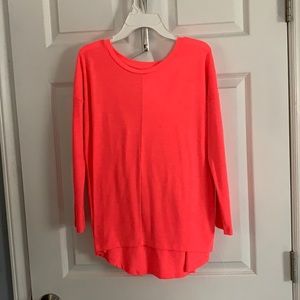 Bright pink long sleeve